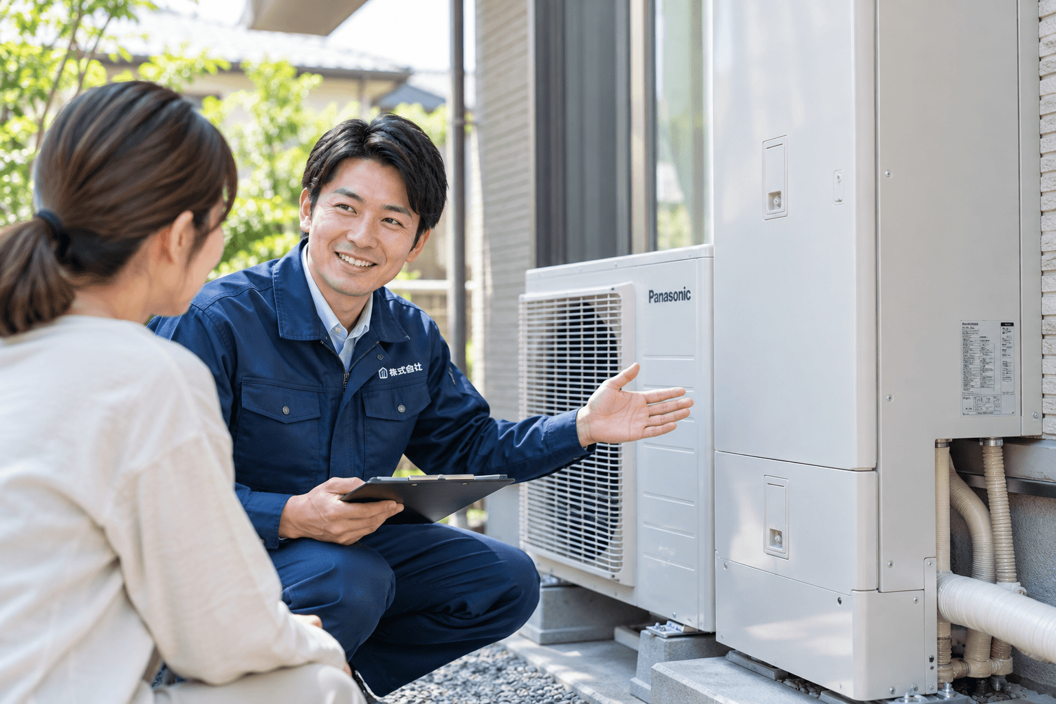 エコキュート設置後の相談対応